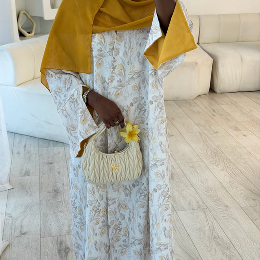 THE AMBER LILY ABAYA SET