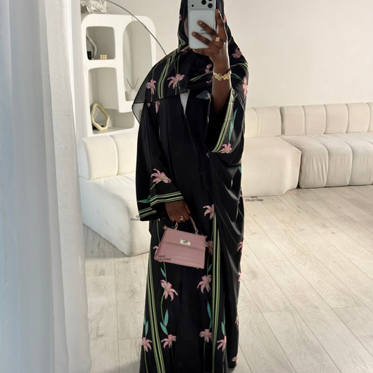 THE LILY BLUSH ABAYA SET